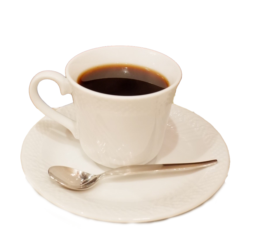 コーヒーカップを押すとトップに戻ります。